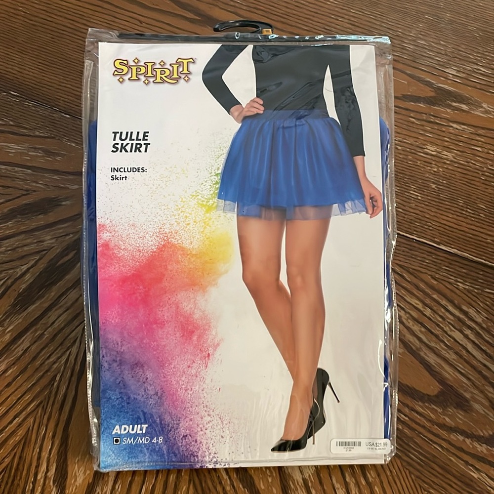 Blue Tulle skirt